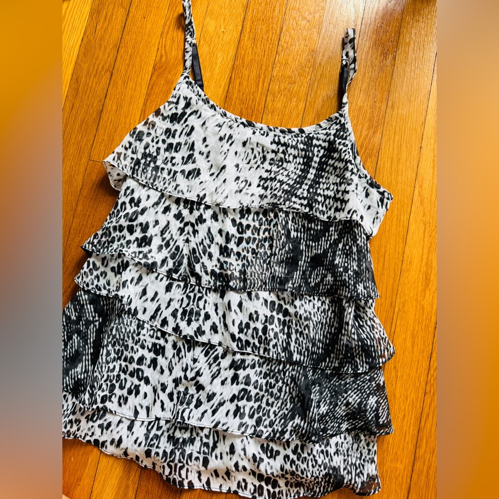 New York and company tank top blouse S